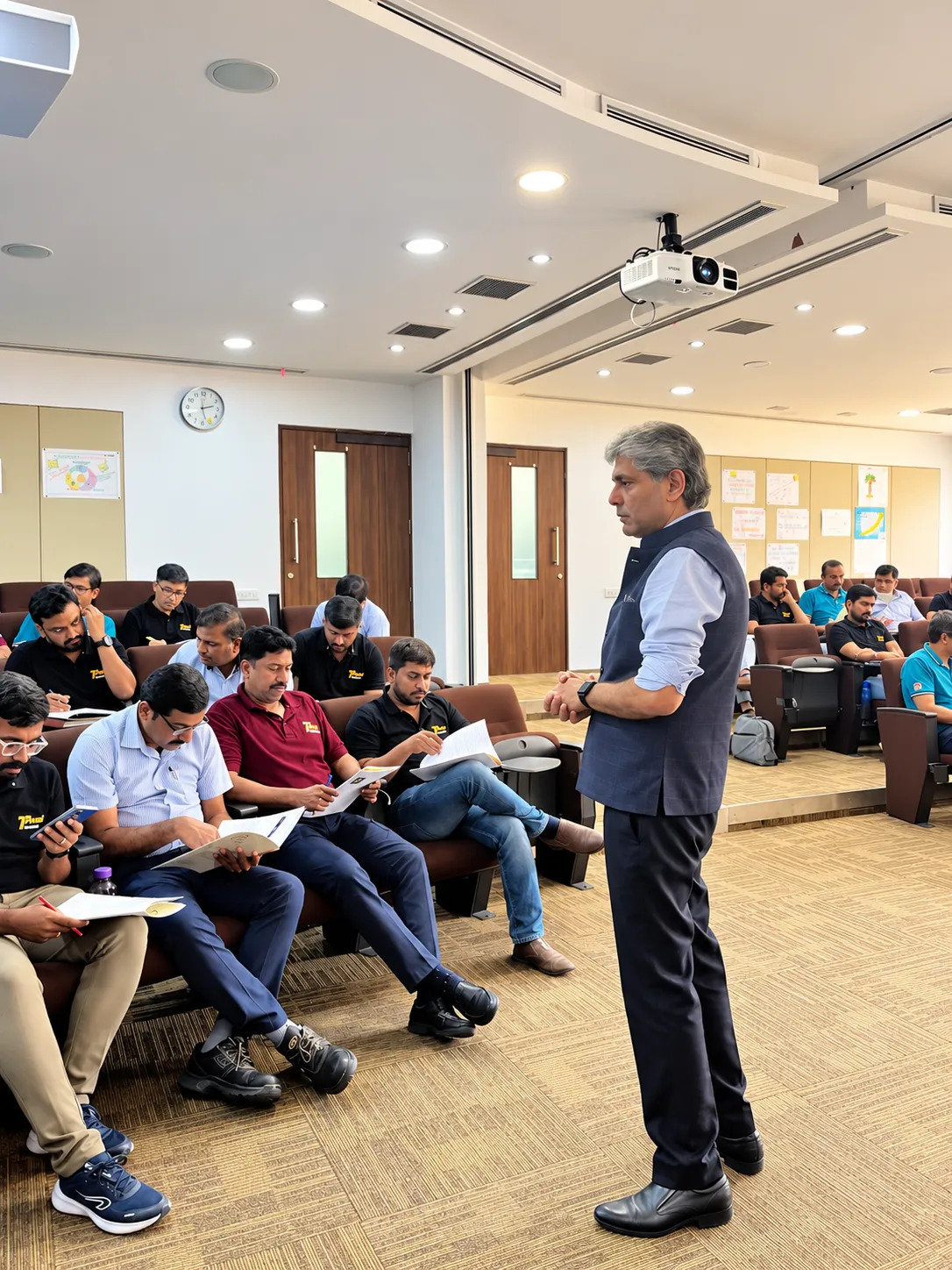 Experiential leadership training